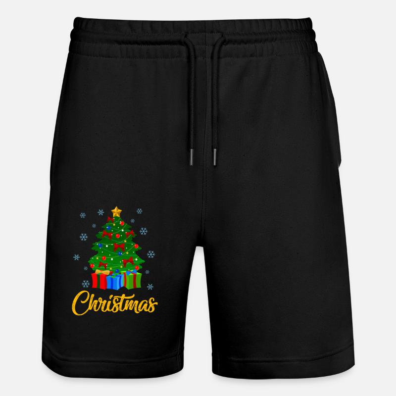 2 - Stanley/Stella Unisex Bio Joggingshorts Trainer  - Schwarz