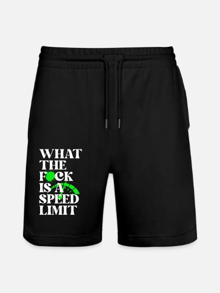 Car - Stanley/Stella Trainer Unisex Organic Jogging Shorts - black
