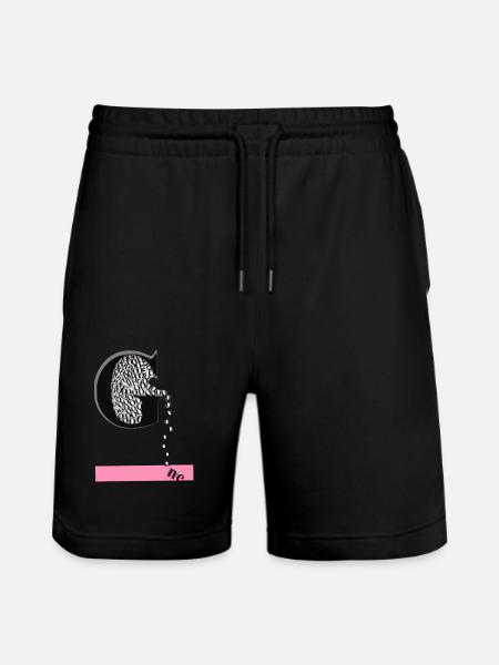 Gone in motion past lost - Stanley/Stella Trainer Unisex Organic Jogging Shorts - black