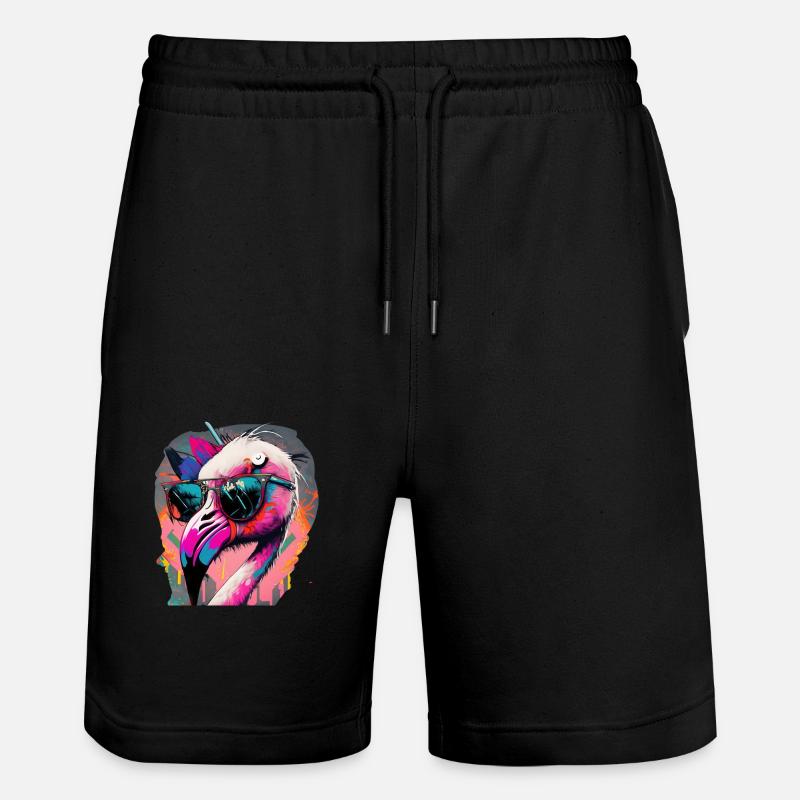 IMG 1479 - Short de jogging bio TRAINER Stanley/Stella unisexe - noir
