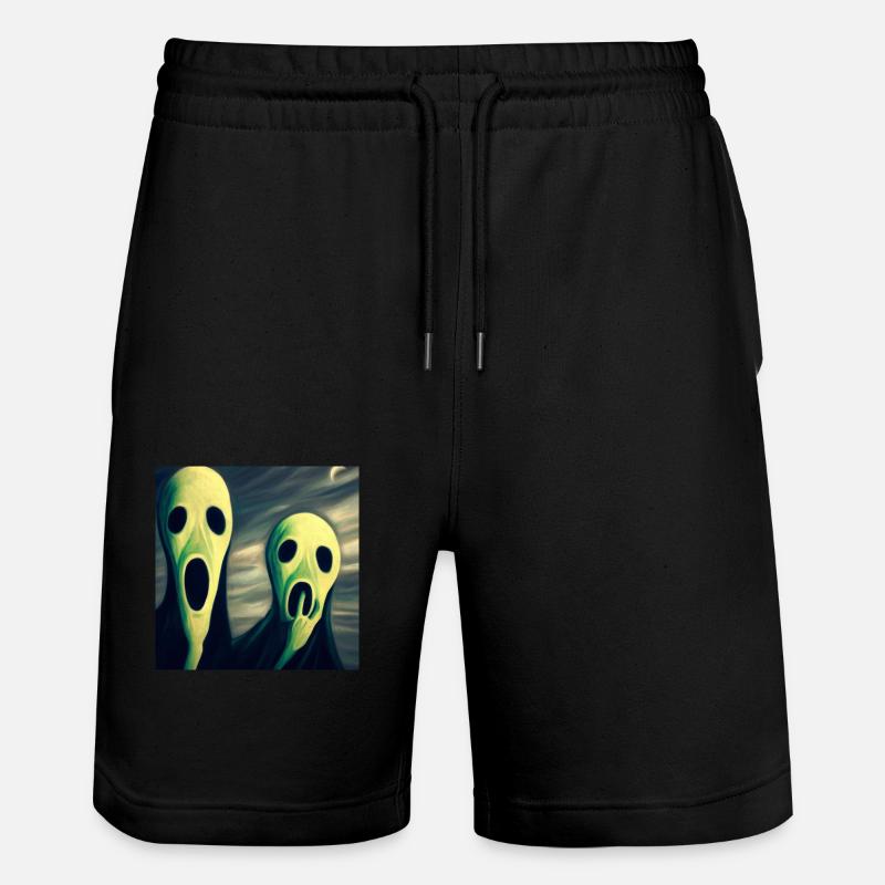 Extraterrestres hurlants - Short de jogging bio TRAINER Stanley/Stella unisexe - noir