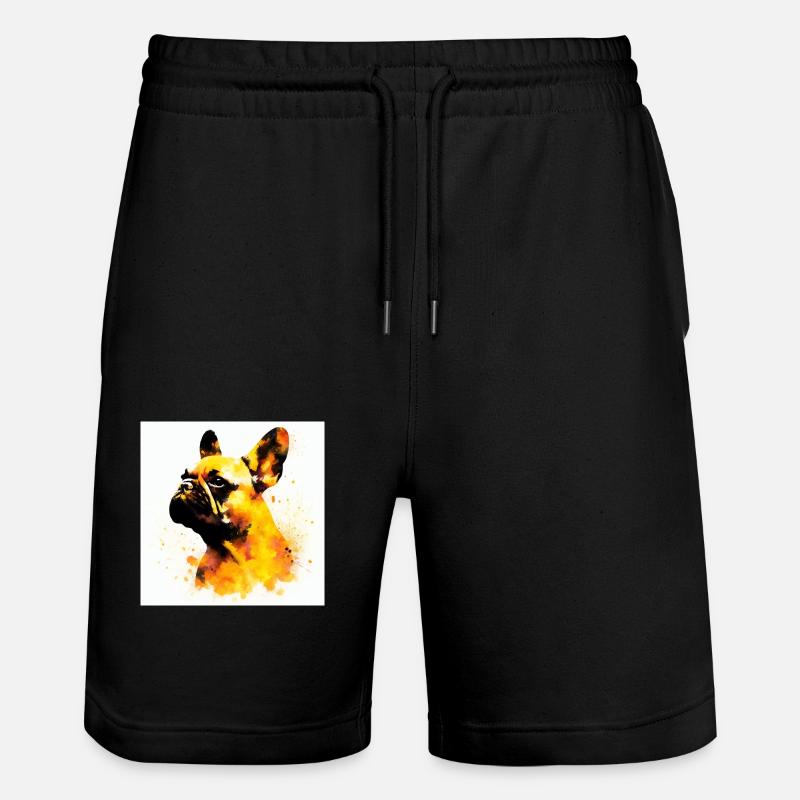 Bully Love - Stanley/Stella Unisex Bio Joggingshorts Trainer  - Schwarz