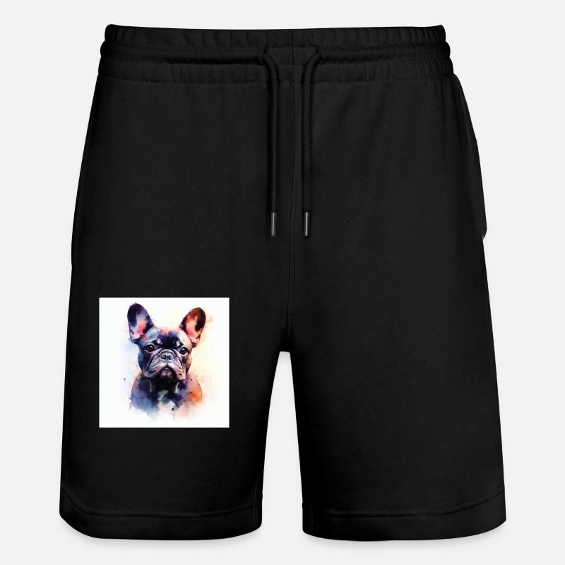 Bully Love - Stanley/Stella Unisex Bio Joggingshorts Trainer - Schwarz