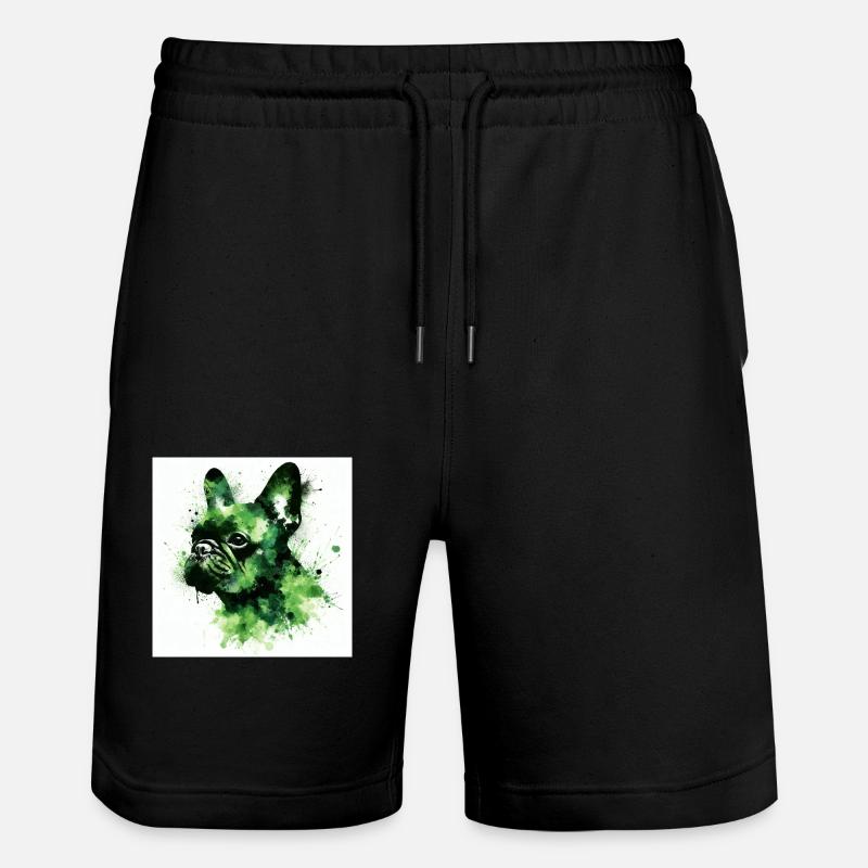 Bully Love - Stanley/Stella Unisex Bio Joggingshorts Trainer  - Schwarz