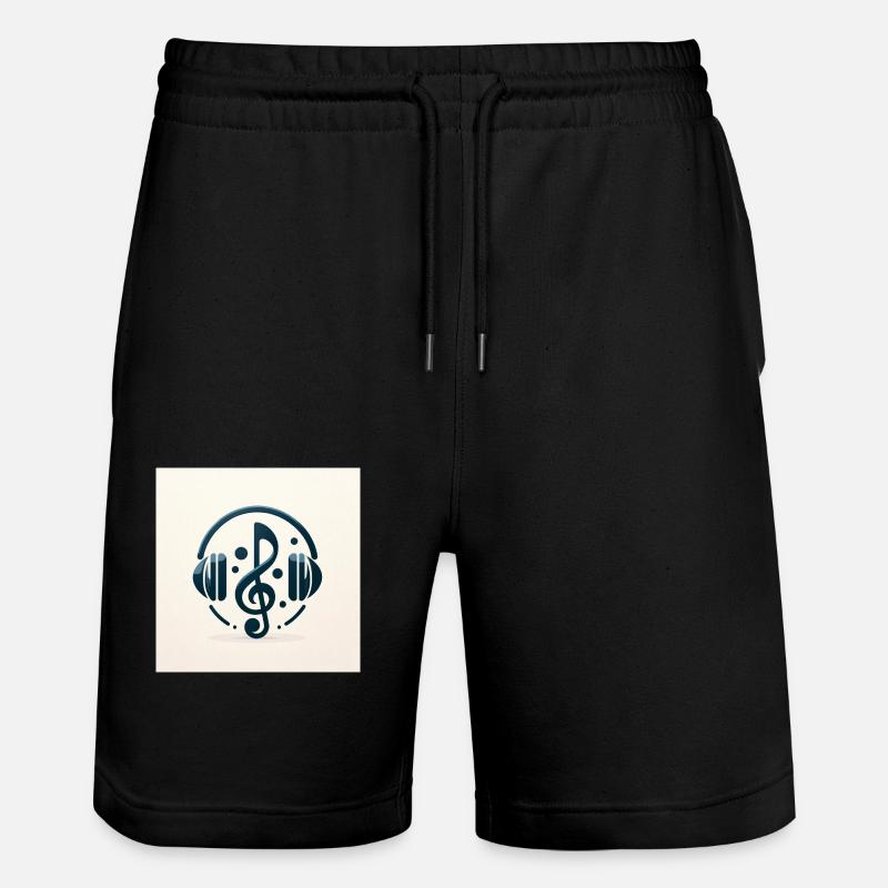 Élégance mélodique - Short de jogging bio TRAINER Stanley/Stella unisexe - noir