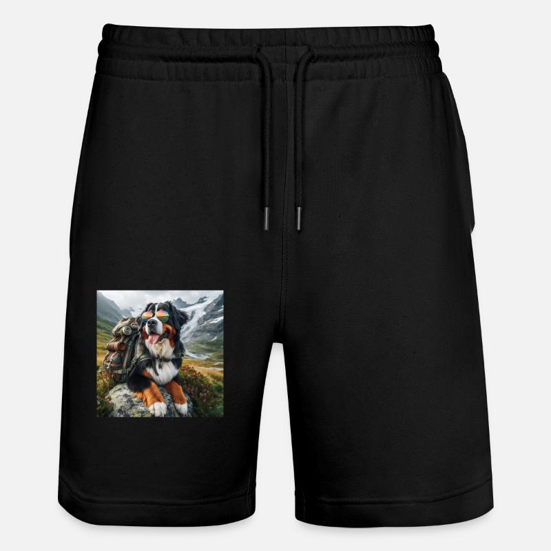 Bouvier bernois - Short de jogging bio TRAINER Stanley/Stella unisexe - noir
