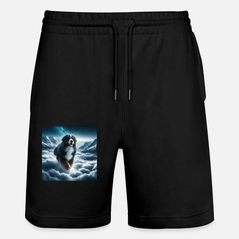 Bouvier bernois - Short de jogging bio TRAINER Stanley/Stella unisexe - noir