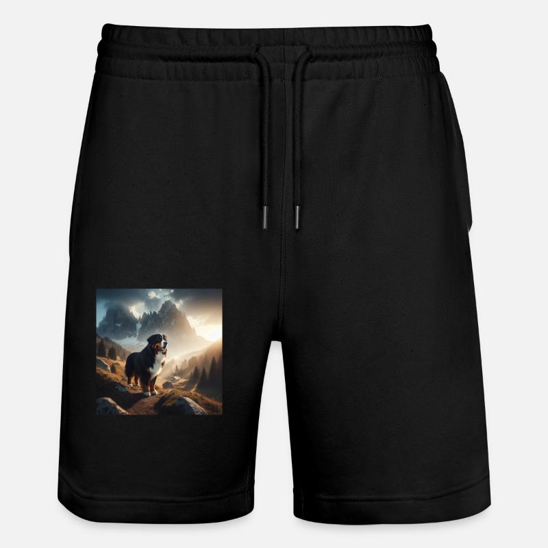 Bouvier bernois - Short de jogging bio TRAINER Stanley/Stella unisexe - noir