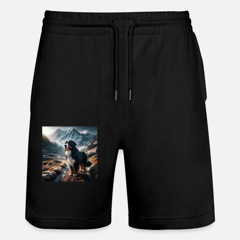 Bouvier bernois - Short de jogging bio TRAINER Stanley/Stella unisexe - noir