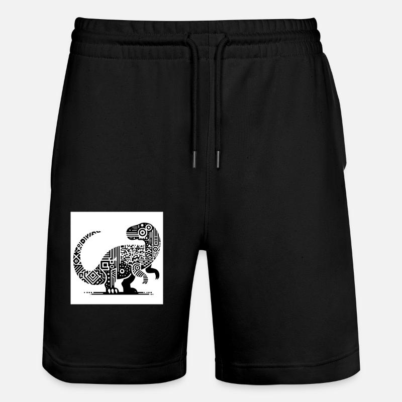 group1 30 - Stanley/Stella Trainer Unisex Organic Jogging Shorts - black