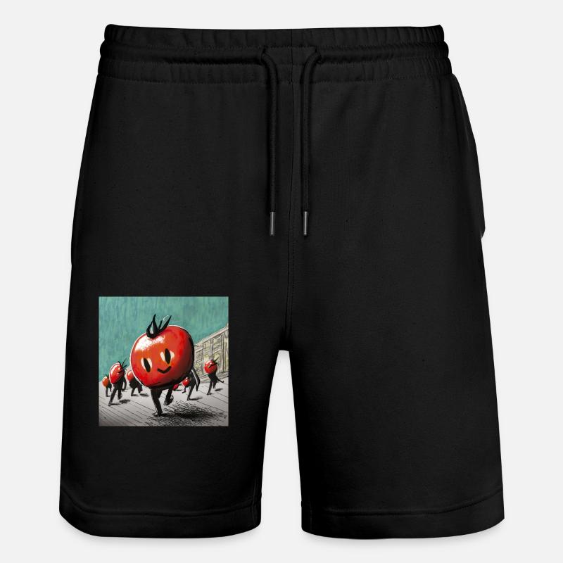 Mars des tomates - Short de jogging bio TRAINER Stanley/Stella unisexe - noir