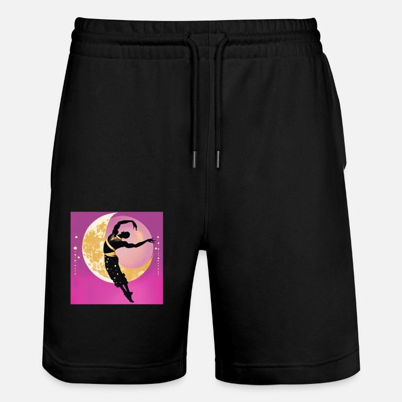En associant - Short de jogging bio TRAINER Stanley/Stella unisexe - noir
