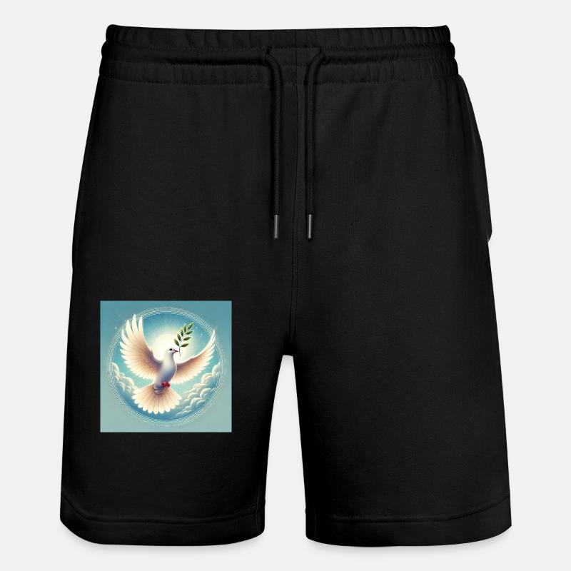 Paix - Short de jogging bio TRAINER Stanley/Stella unisexe - noir