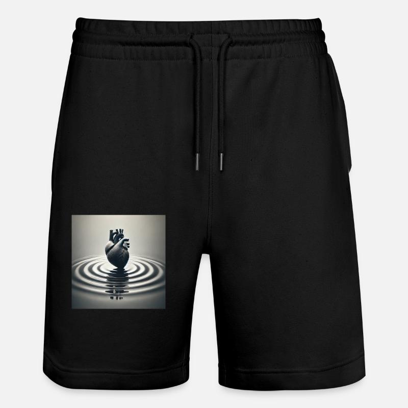 Submergé - Short de jogging bio TRAINER Stanley/Stella unisexe - noir
