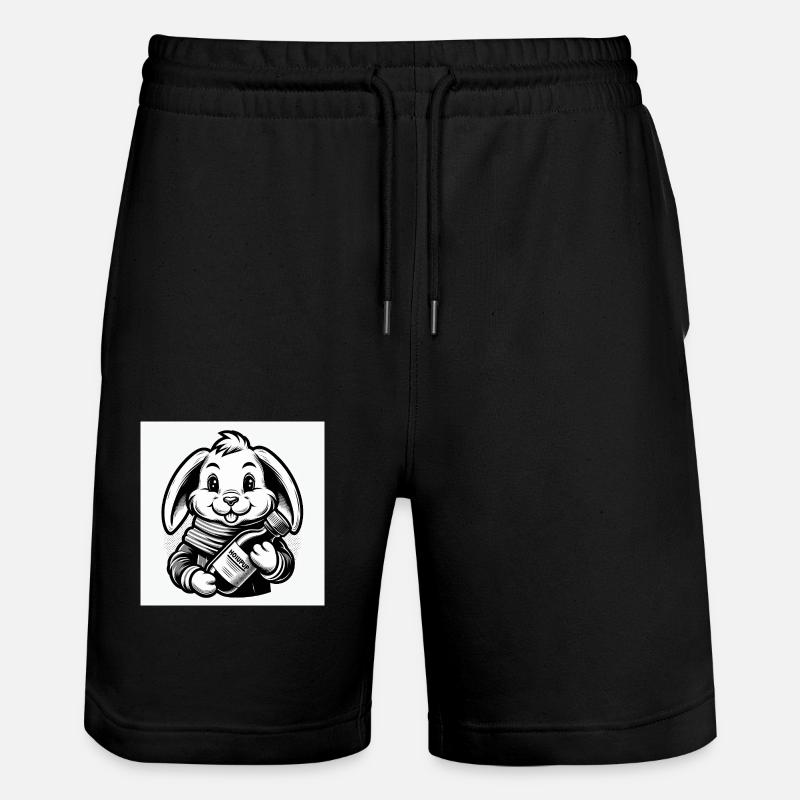 Pâques 8 - Short de jogging bio TRAINER Stanley/Stella unisexe - noir