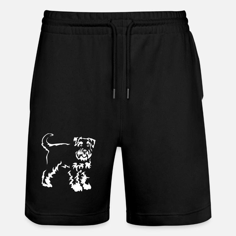 Schnauzer « Édition Noire » - Short de jogging bio TRAINER Stanley/Stella unisexe - noir