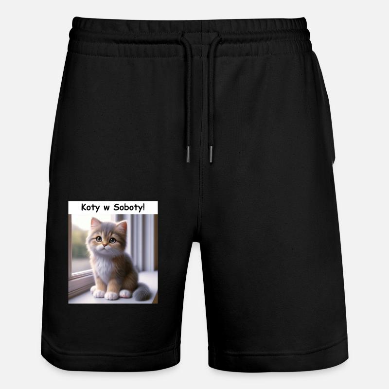 chaton - Short de jogging bio TRAINER Stanley/Stella unisexe - noir