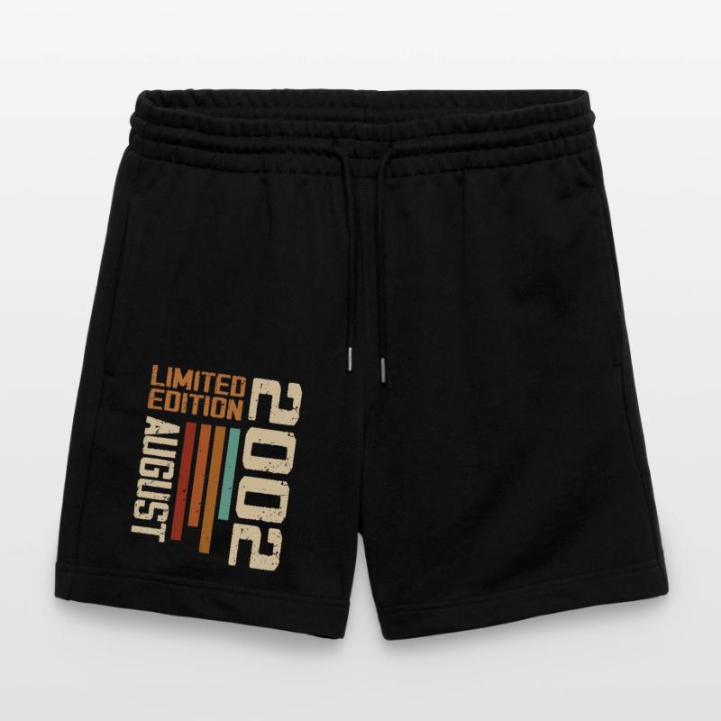 August 2002 Geburtstagsgeschenk August 2002 August Stanley/Stella Unisex Bio Joggingshorts Trainer 