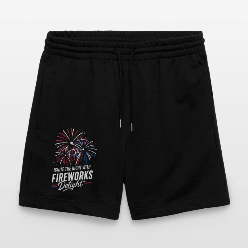 Pyrotechnics Fireworks Pyrotechnics Stanley/Stella Trainer Unisex Organic Jogging Shorts