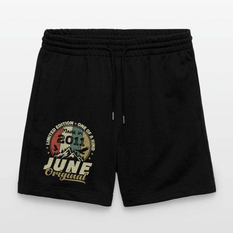 Juni 2011 Geburtstagsgeschenk Juni 2011 Juni 2011 Stanley/Stella Unisex Bio Joggingshorts Trainer 