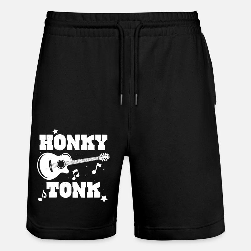 Honky Tonk - Short de jogging bio TRAINER Stanley/Stella unisexe - noir