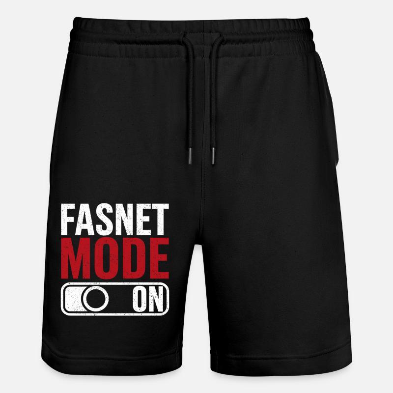 Mode Fasnet activé - Short de jogging bio TRAINER Stanley/Stella unisexe - noir