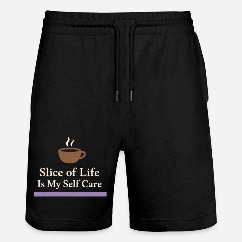 Introverti d’anime Weeb canapé - Short de jogging bio TRAINER Stanley/Stella unisexe - noir