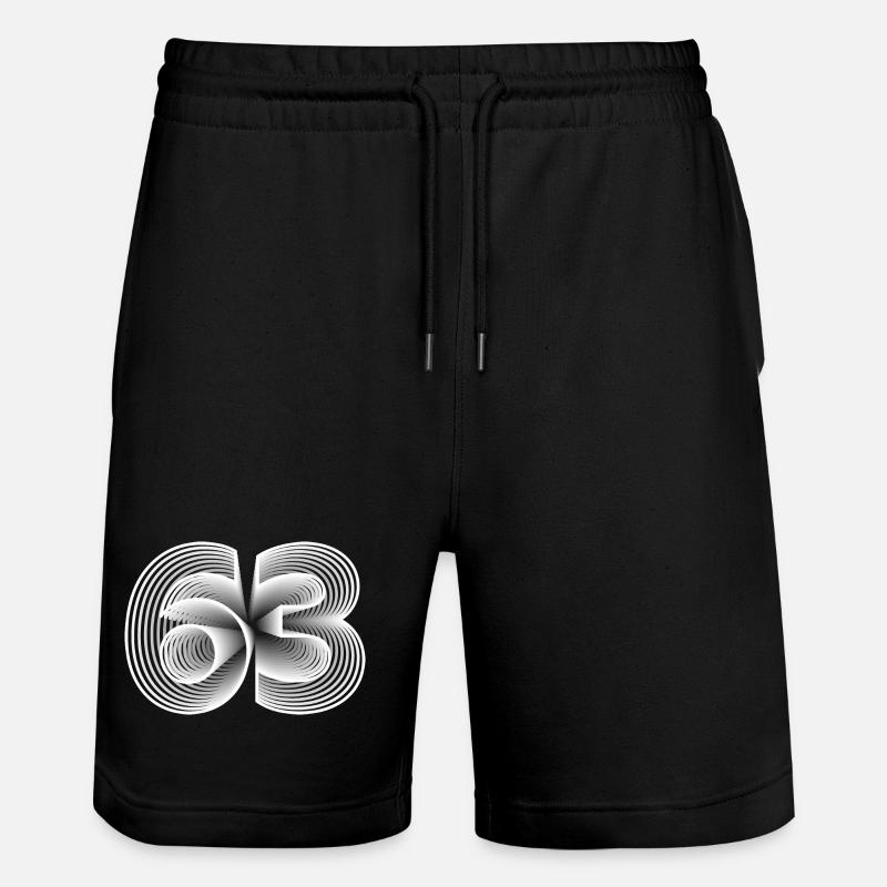 1963 - Short de jogging bio TRAINER Stanley/Stella unisexe - noir