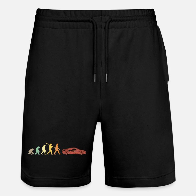 Auto De Sport Evolution - Stanley/Stella Trainer Unisex Organic Jogging Shorts - black