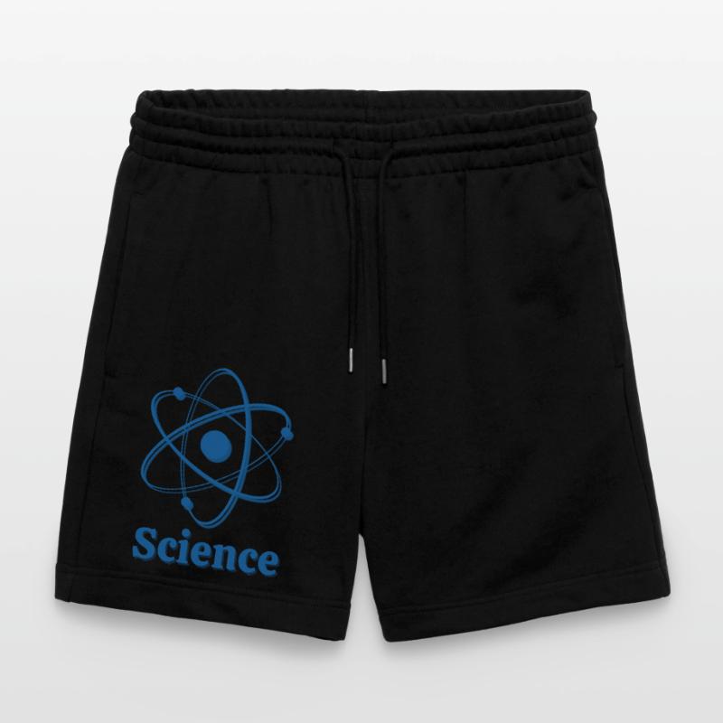 Atom Science Science Electron Molecule Physics Stanley/Stella Trainer Unisex Organic Jogging Shorts