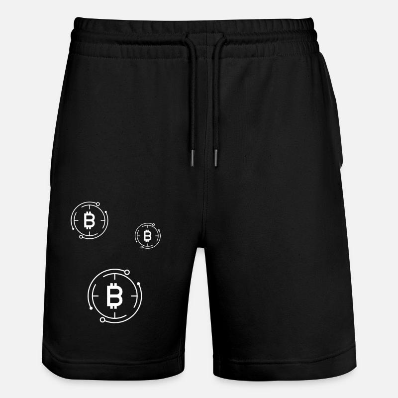 Trading de crypto-monnaies Bitcoin - Short de jogging bio TRAINER Stanley/Stella unisexe - noir