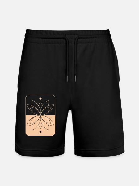 Lotus - Stanley/Stella Unisex Bio Joggingshorts Trainer  - Schwarz