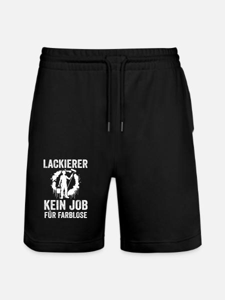 Car Painter Vehicle Painter Painter - Stanley/Stella Trainer Unisex Organic Jogging Shorts - black