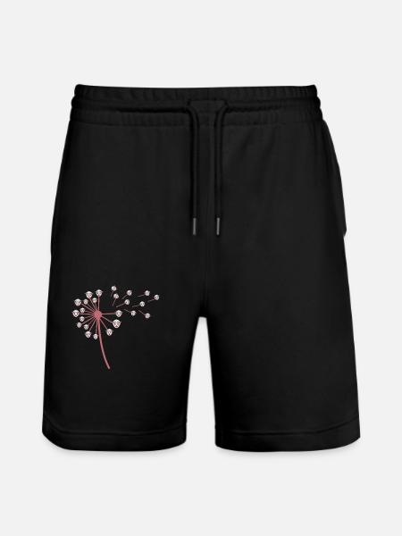 Schäfer Schaf - Stanley/Stella Unisex Bio Joggingshorts Trainer - Schwarz