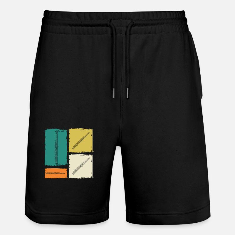 Joueur de flûte - Short de jogging bio TRAINER Stanley/Stella unisexe - noir