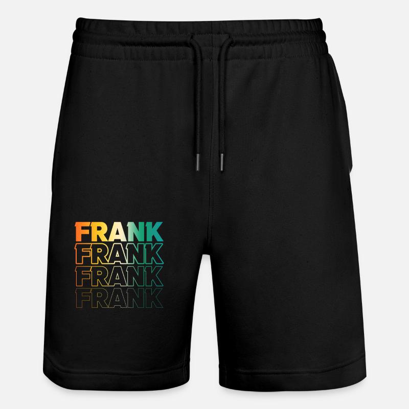 Frank - Stanley/Stella Unisex Bio Joggingshorts Trainer  - Schwarz