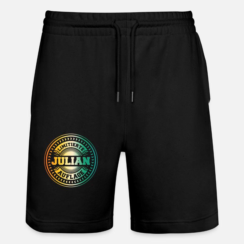 Julian - Stanley/Stella Trainer Unisex Organic Jogging Shorts - black
