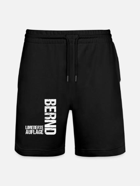Bernd - Stanley/Stella Trainer Unisex Organic Jogging Shorts - black