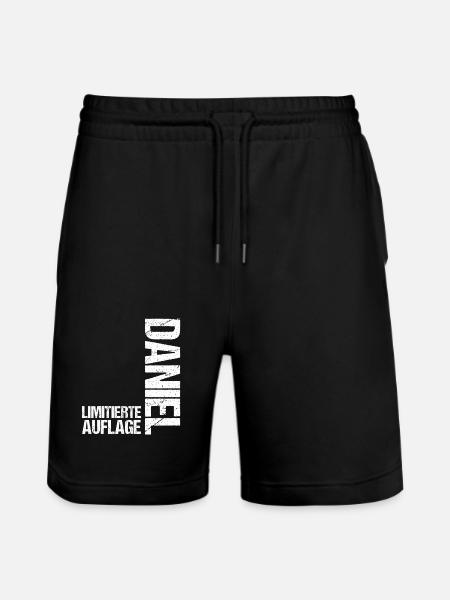 Daniel - Stanley/Stella Trainer Unisex Organic Jogging Shorts - black