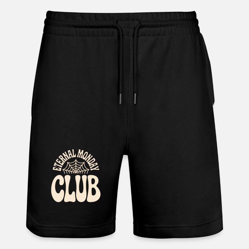 Club de la Lune Éternelle - Short de jogging bio TRAINER Stanley/Stella unisexe - noir