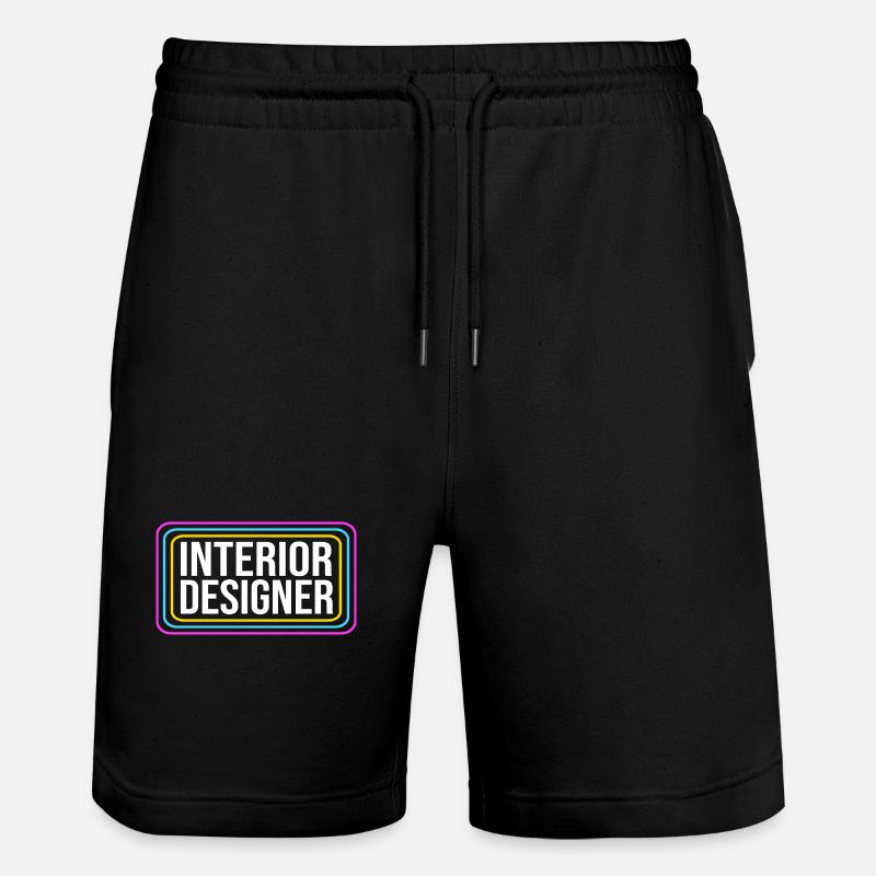 Architecte d’intérieur Architecture Architecte - Short de jogging bio TRAINER Stanley/Stella unisexe - noir