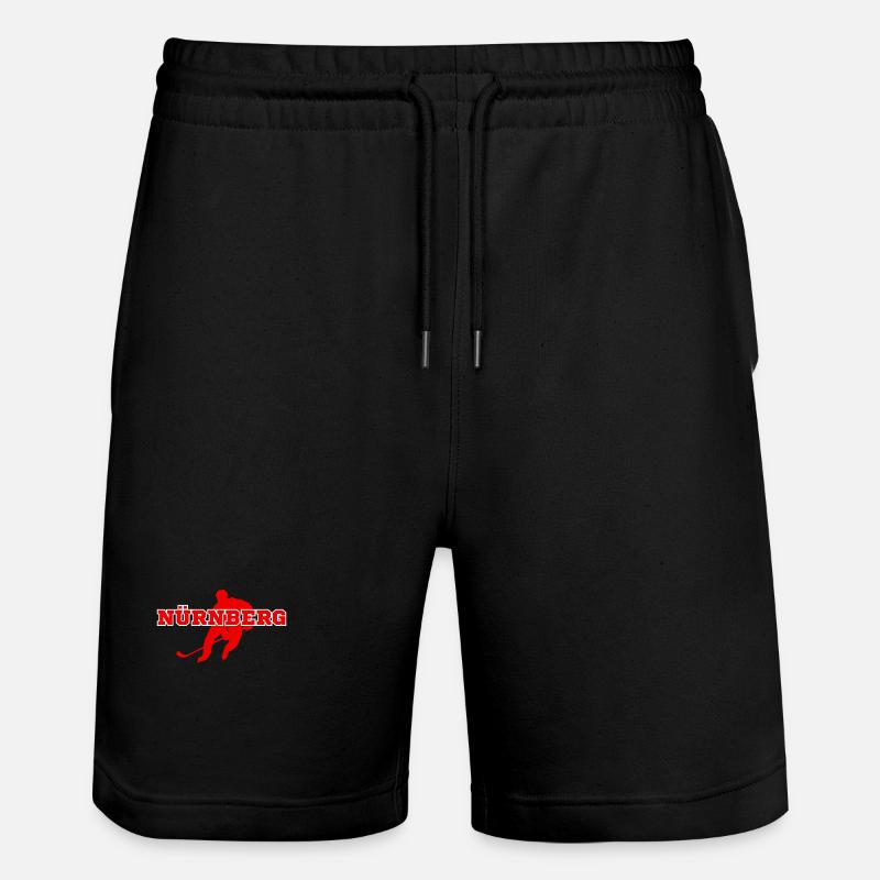 Nuremberg, ma ville ! - Short de jogging bio TRAINER Stanley/Stella unisexe - noir
