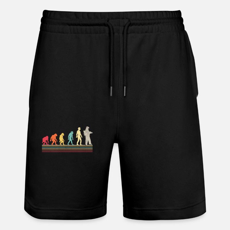 Evolution Pompiers Joueurs Pompiers - Short de jogging bio TRAINER Stanley/Stella unisexe - noir