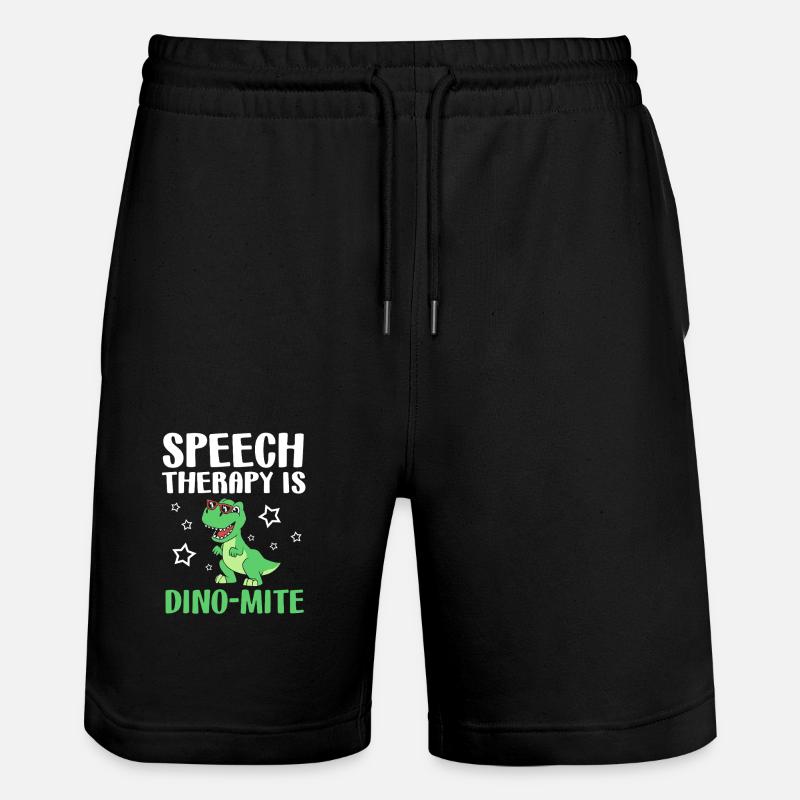 Orthophoniste Orthophoniste - Short de jogging bio TRAINER Stanley/Stella unisexe - noir