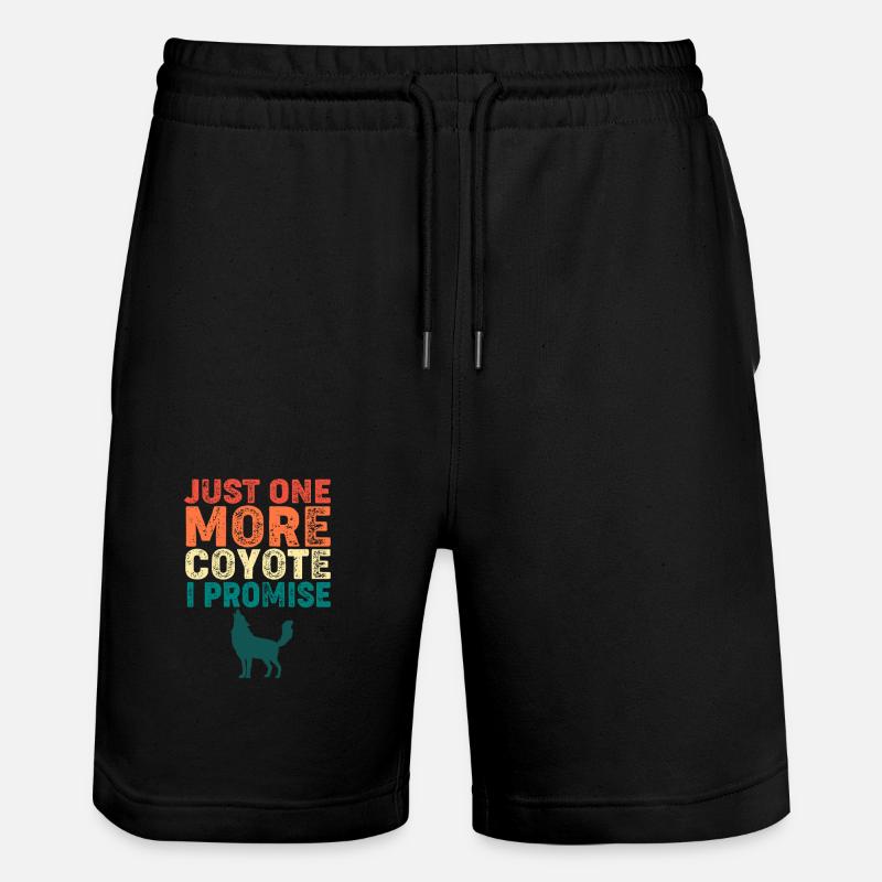 Chasseur de coyotes - Short de jogging bio TRAINER Stanley/Stella unisexe - noir