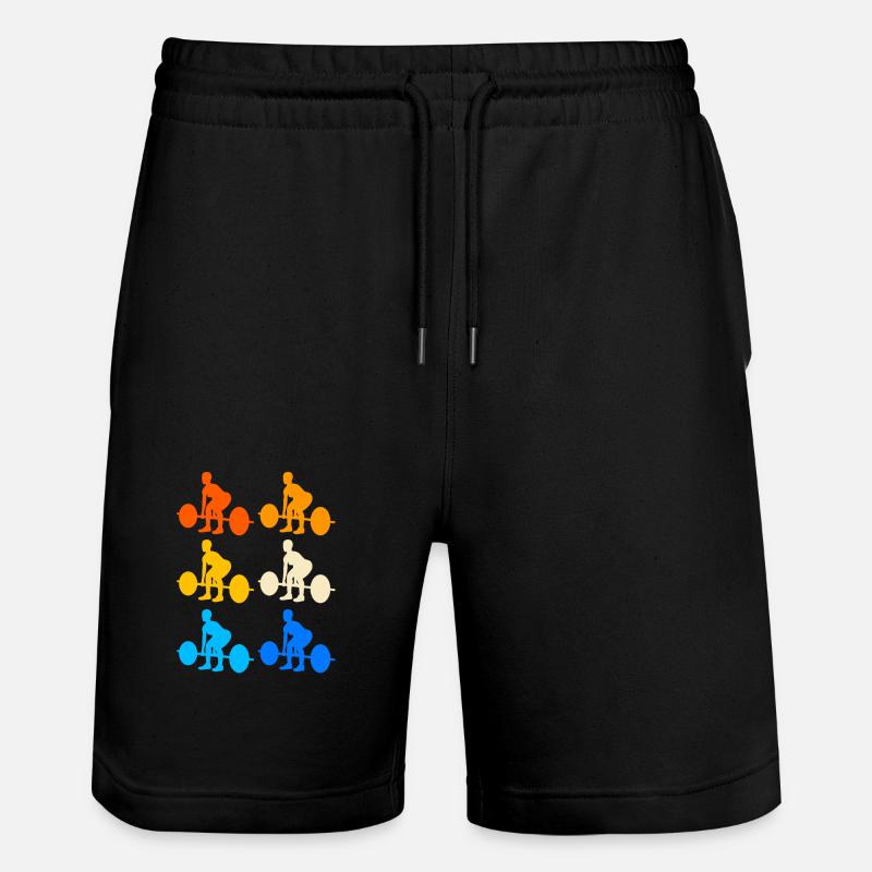 Soulevé de terre - Short de jogging bio TRAINER Stanley/Stella unisexe - noir