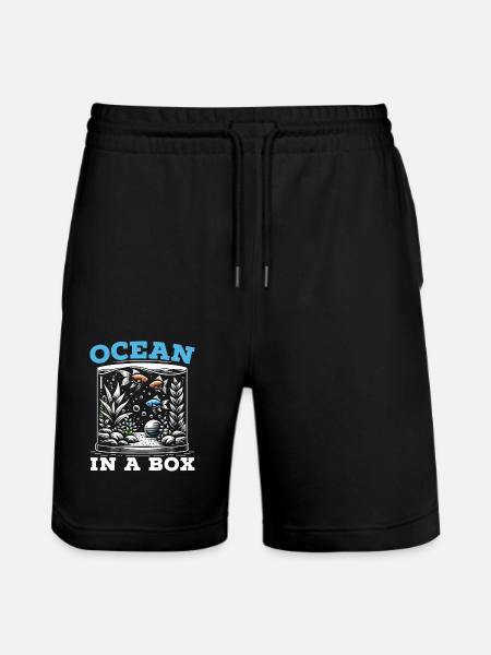 Aquarianer Aquarianer Aquarianer - Stanley/Stella Trainer Unisex Organic Jogging Shorts - black