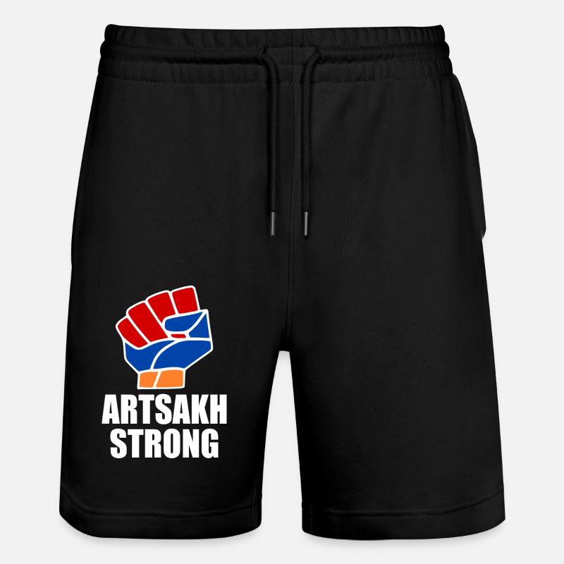 Artsakh strong - Short de jogging bio TRAINER Stanley/Stella unisexe - noir