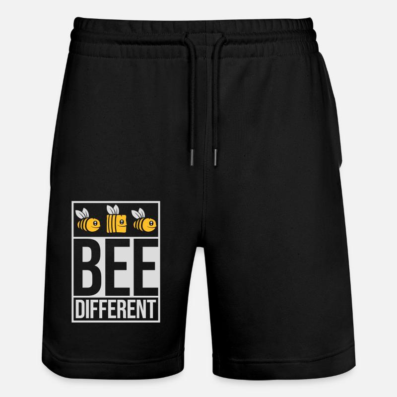 bee citation différente - Short de jogging bio TRAINER Stanley/Stella unisexe - noir