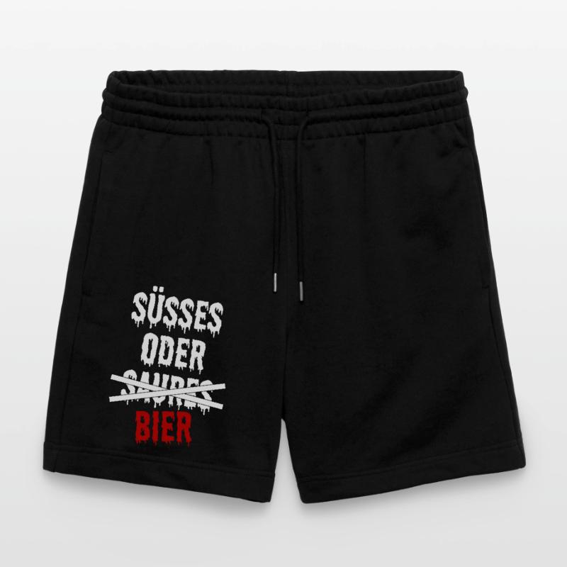 SÜßES ODER BIER Stanley/Stella Unisex Bio Joggingshorts Trainer 